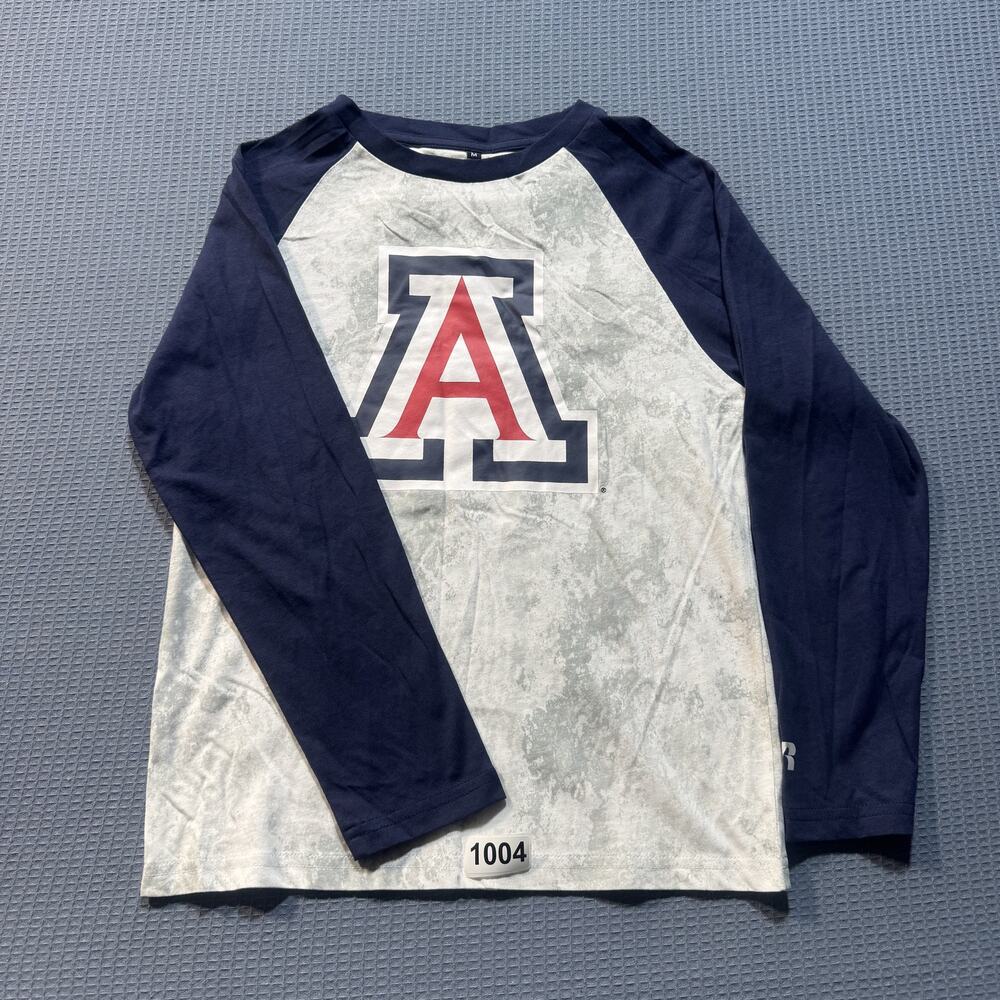 University of Arizona Wildcats Long-Sleeved Raglan‎ T-Shirt Men's Sz M Pre-Owned